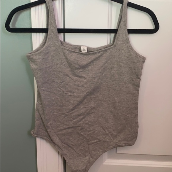 BP. Grey Bodysuit - Picture 1 of 2